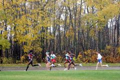 Women's race leaders in the park (Getty Images)