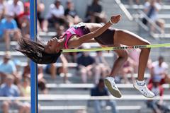 Brigetta Barrett, winner of the High Jump at the 2013 US Championships (Getty Images)