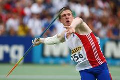 Killian Durechou of France on his way to winning silver (Getty Images)