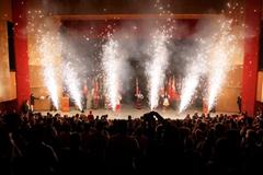 Fireworks display at the Opening Ceremony of the IAAF World Race Walking Cup in Chihuahua (Getty Images)