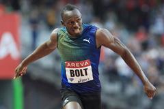 Usain Bolt wins the 200m at the 2013 IAAF Diamond League in Paris (Jean-Pierre Durand)