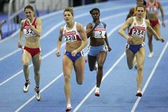 Olesya Krasnomovets of Russia on her way to winning gold in the 400m final (Getty Images)
