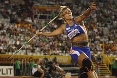 Maria Abakumova launches a 68.14m competition record at the IAAF / VTB Bank Continental Cup in Split (Getty Images)