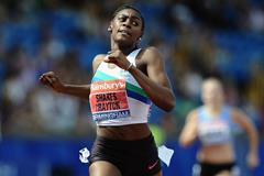 Perri Shakes-Drayton wins the 400m Hurdles at the British Championships (Getty Images)