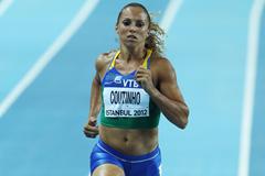 Geisa Coutinho of Brazil competes in the Women's 400 Metres first round Day One - WIC Istanbul (Getty Images)