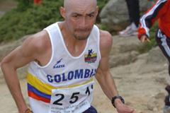 Rolando Ortiz of Colombia - World Mountain Running Trophy (Pete Hartley)