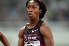 Shelly-Ann Fraser-Pryce clocks a world lead of 10.93 at the Shanghai Diamond League (Jiro Mochizuki)