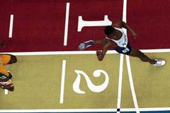 Lisbon 2001 Men's 400m (© Allsport)
