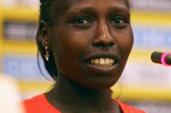 Cautiously confident - Florence Kiplagat on the eve of the World Half Marathon Championships in Nanning (Getty Images)