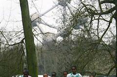 Meselech Melkamu (715) on the path to the women's junior victory (Getty Images)