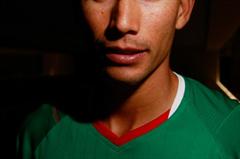 Horacio Nava of Mexico at the press conference in Chihuahua 2010 (Getty Images)