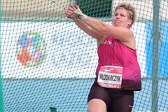 Anita Wlodarcyzk at the Rieti 2013 IAAF World Challenge meeting (Giancarlo Colombo)