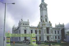 View of the historic Faro and finish of the World Half Marathon Championships (© IAAF)