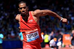 Christian Taylor, winner of the Triple Jump at the Birmingham Diamond League (Mark Shearman)