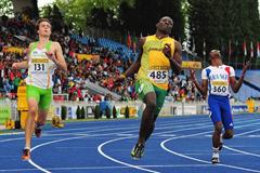 Jamaican O’Dail Todd, 2011 World youth 100m champion (Getty Images)