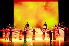 Mexican dancers during the Opening Ceremony of the IAAF World Race Walking Cup in Chihuahua (Getty Images)