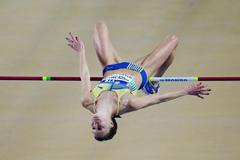 Emma Green Tregaro of Sweden competes in the Women's High Jump qualification during day one - WIC Istanbul  (Getty Images)