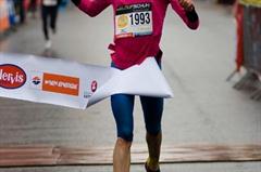 Andrea Mayr breaks the Austrian Half Marathon record in Vienna (Freelance)