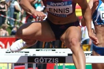 Jessica Ennis close to PB pace after first day in Gotzis (Lorenzo Sampaolo)