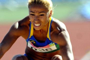 Lucimara da Silva at the 2011 Pan Am Games (Eduardo Biscayart)