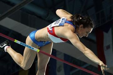 Elena Isinbaeva of Russia competes in the Women’s Pole Vault Final during day three - WIC Istanbul (Getty Images)