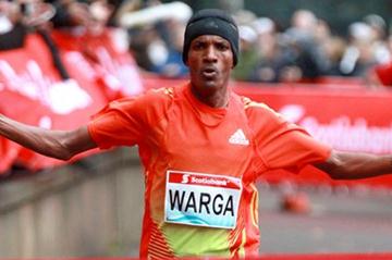 Sahle Betona Warga, 2012 Toronto Marathon winner (Victah Sailer)