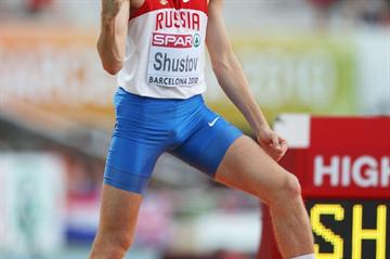 European High Jump champion Alexander Shustov (Getty Images)