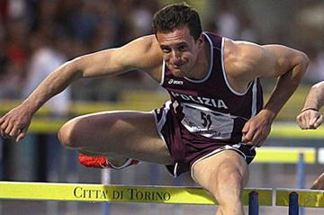 Emanuele Abate en route to another Italian record in Turin (Giancarlo Colombo/FIDAL)