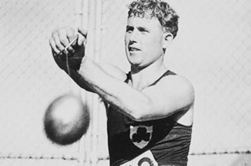 Two-time Olympic Hammer Throw champion, Pat O'Callaghan of Ireland (Getty Images)