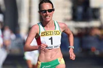 Lisa Jane Weightman of Australia in action (Getty Images)