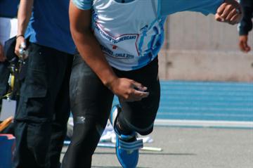 Braian Toledo winning the South American Youth Championships (Oscar Muñoz/Fedachi)