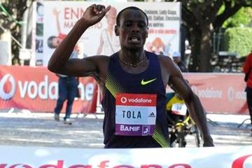 Solid run by Tadese Tola in Lisbon half marathon (Marcelino Almeida)