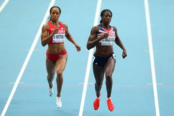 Christine Ohuruogu in the womens 400m at the IAAF World Championships Moscow 1013 (Getty Images)