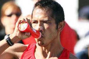 Jesus Sanchez on his way to victory in Chihuahua, Mexico (IAAF.org)