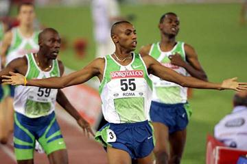 Amine Laalou springs a surprise in the 800m - Rome (AFP / Getty Images)