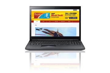LOC's website for the 2015 IAAF World Youth Championships in Cali (IAAF)