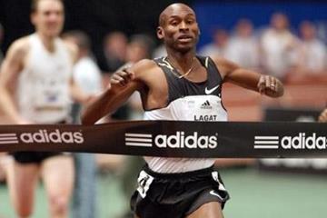 7th Millrose mile victory for Bernard Lagat (Victah Sailer)