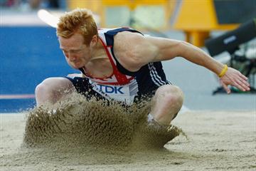 Great Britain's Greg Rutherford sets a new National Record of 8.30m and reaches the automatic qualification in the men's Long Jump qualifying in Berlin (Getty Images)