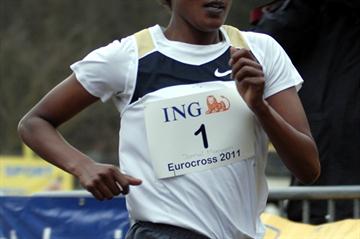 Maryam Jamal en route to victory at the Eurocross (Kohl Rosch)