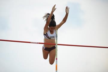 Venezuelan pole vaulter Robeilys Peinado (Getty Images)