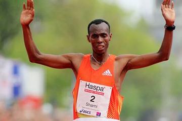 Shami Dawit clocks a 2:05:58 course record in Hamburg (Hamburg Organisers)