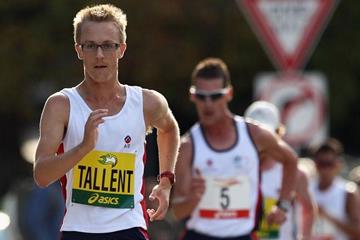 Jared Tallent opens 2010 with a 20km PB in Hobart (Getty Images)