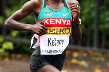Kenya's Mary Keitany during the IAAF/EDF Energy World Half Marathon Championships in Birmingham (Getty Images)