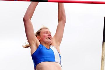 Holly Bleasdale set a national record at the 2012 UK Trials (Getty Images)