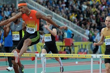 Javier Culson supreme again, inflicts defeat on World champion Dai Greene (Mark Shearman )