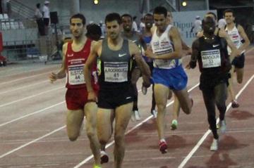 Alvaro Rodriguez takes the 1500m in Huelva (Javier Aznar - Diputación de Huelva)
