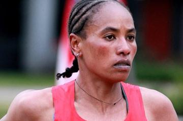 Alemitu Abera lowered the Houston Marathon record to 2:23:14 (Victah Sailer)