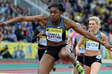 Perri Shakes-Drayton heading for a big PB in Crystal Palace (Mark Shearman)