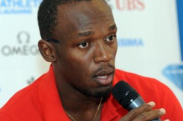 Usain Bolt in Lausanne (ATHLETISSIMA/Denis Roulet)
