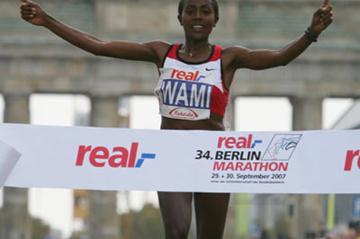 Gete Wami successfully defends in Berlin (Bongarts)